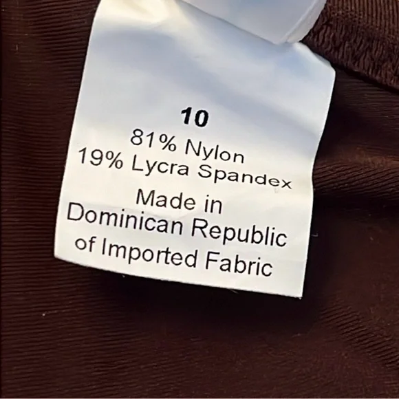 J. Crew Brown Bikini Top With Underwire & Clasp Closure - Picture 8 of 9